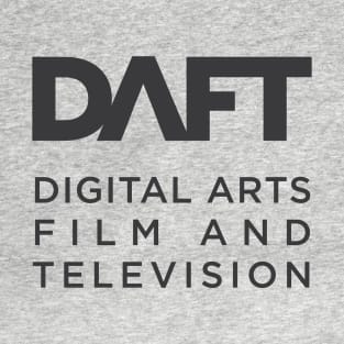 DAFT Square Black T-Shirt